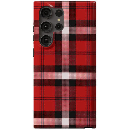 As if! | Red Plaid Case