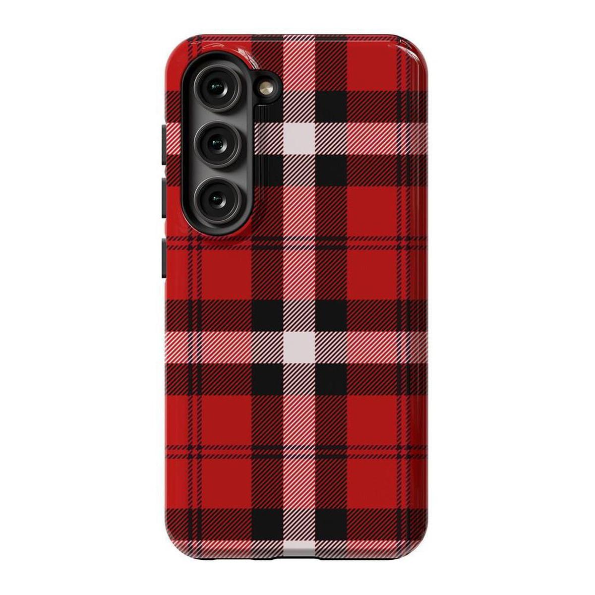 As if! | Red Plaid Case