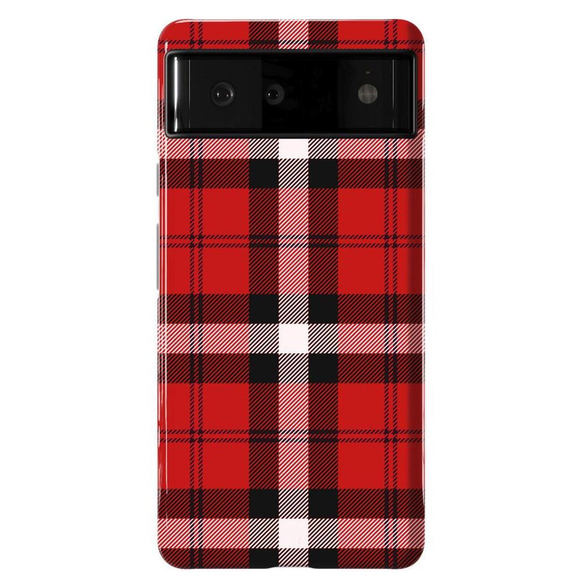 As if! | Red Plaid Case