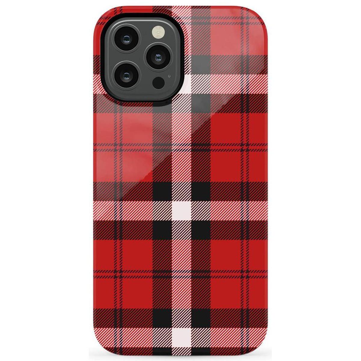 As if! | Red Plaid Case