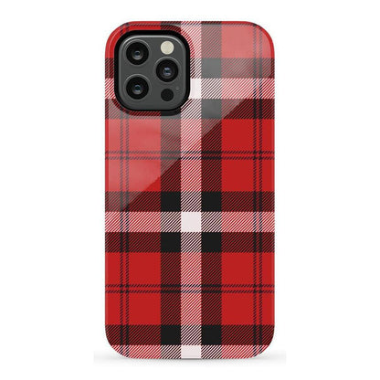 As if! | Red Plaid Case