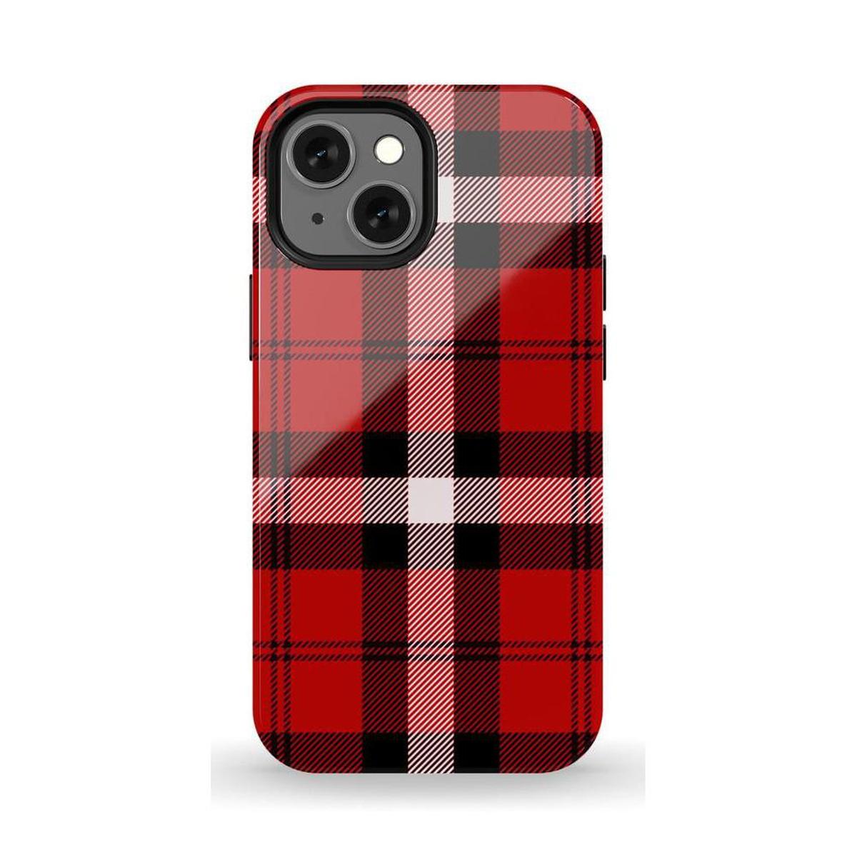 As if! | Red Plaid Case
