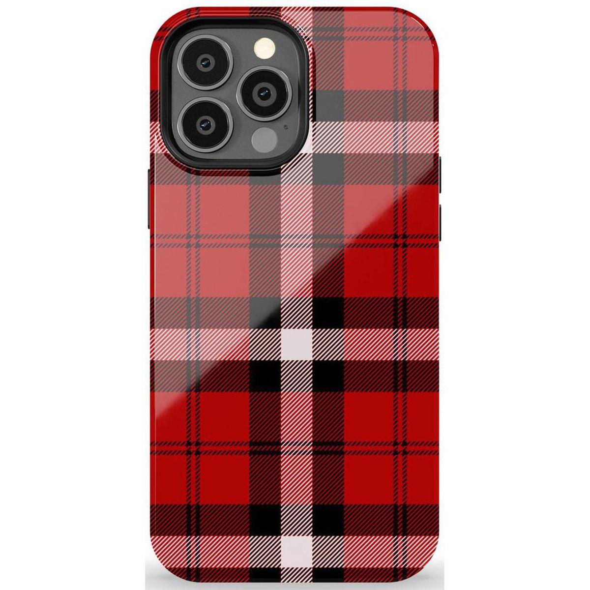 As if! | Red Plaid Case