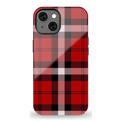 As if! | Red Plaid Case