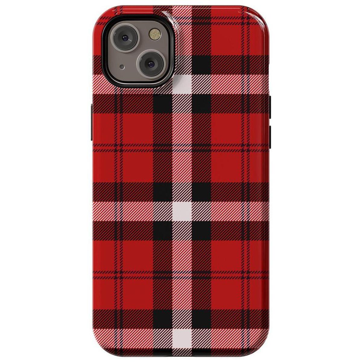 As if! | Red Plaid Case