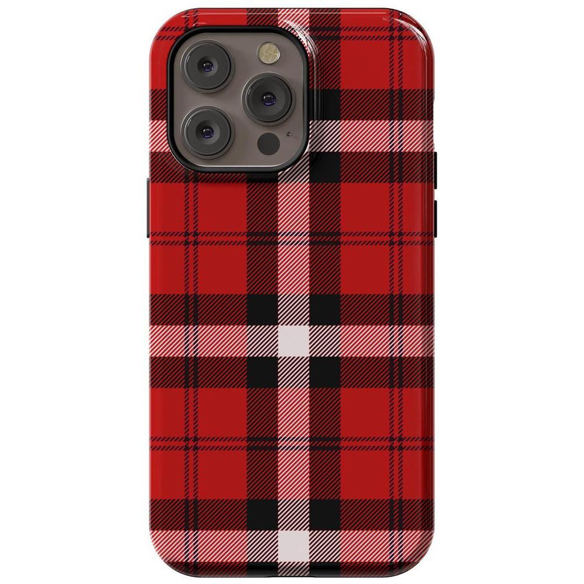 As if! | Red Plaid Case