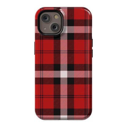 As if! | Red Plaid Case