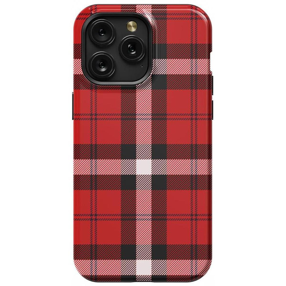 As if! | Red Plaid Case