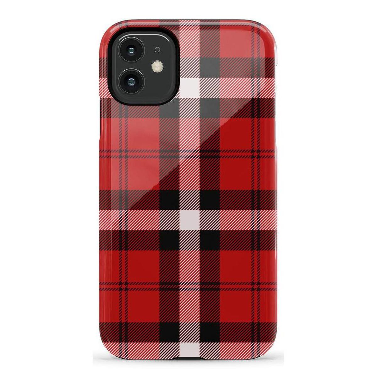 As if! | Red Plaid Case