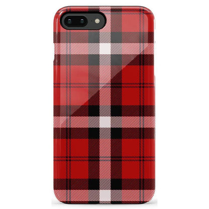 As if! | Red Plaid Case