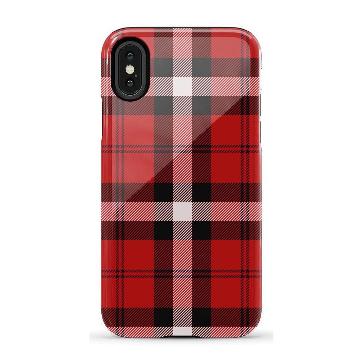 As if! | Red Plaid Case