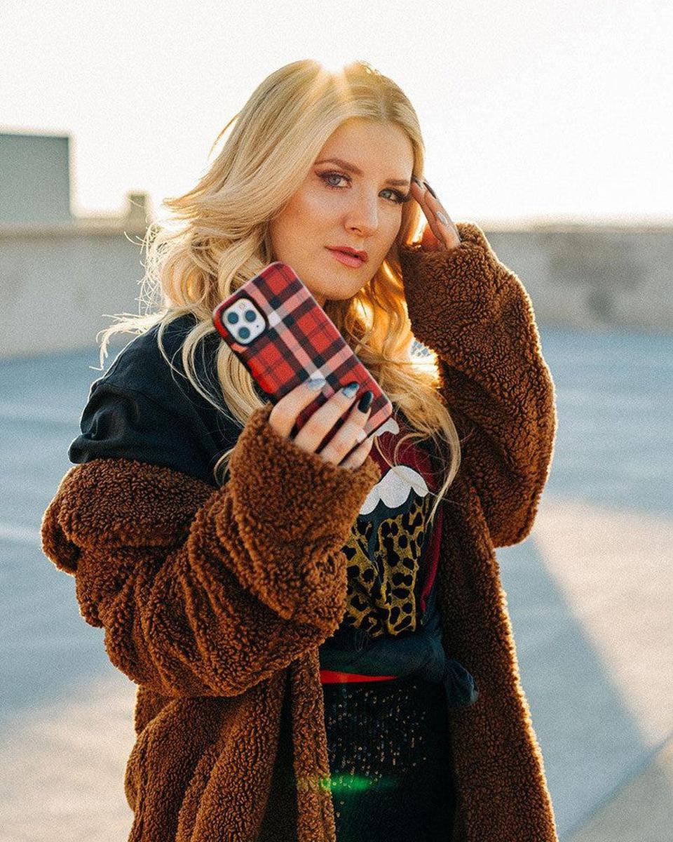 As if! | Red Plaid Case