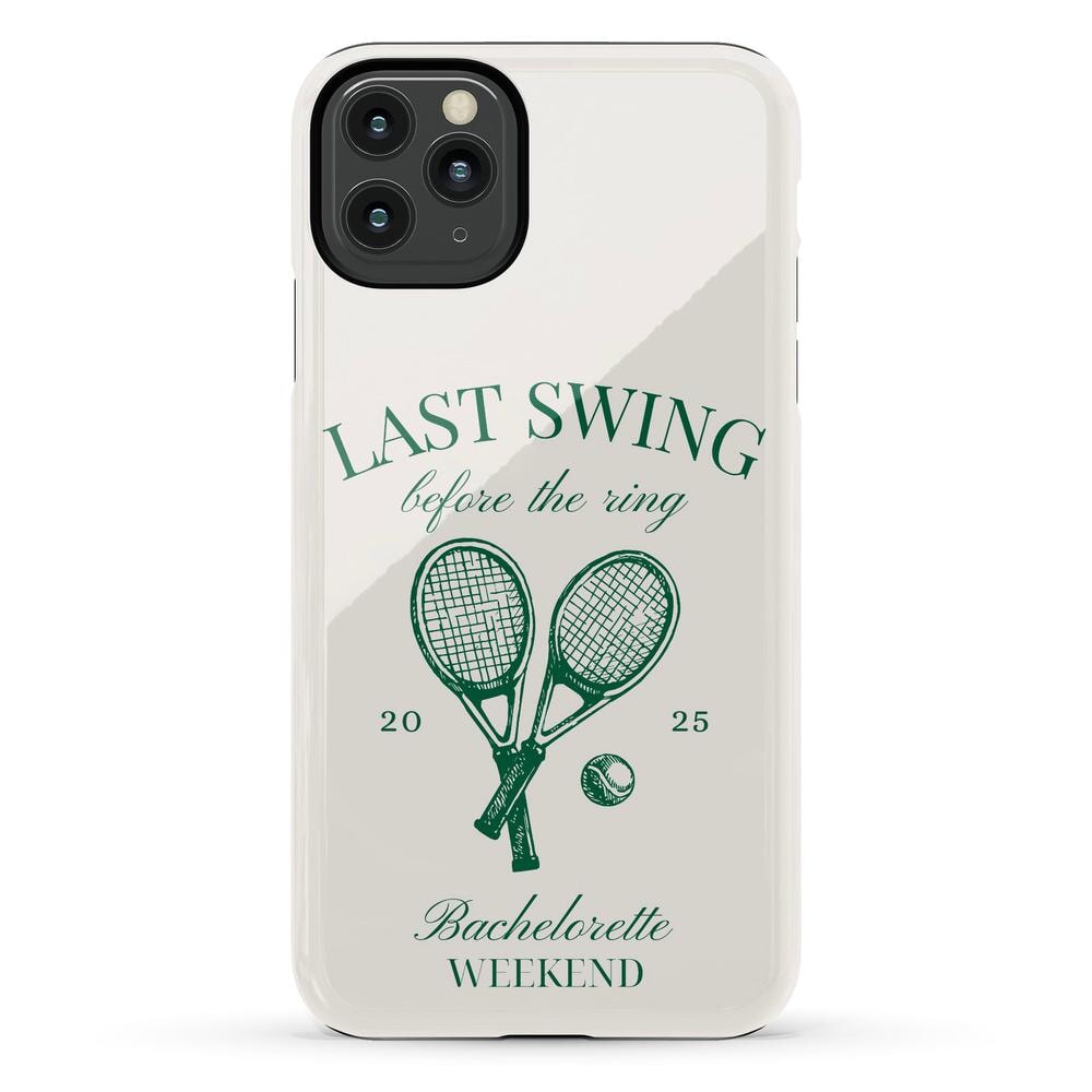 Last Swing | Off-White Bachelorette Case