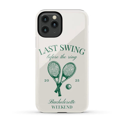 Last Swing | Off-White Bachelorette Case