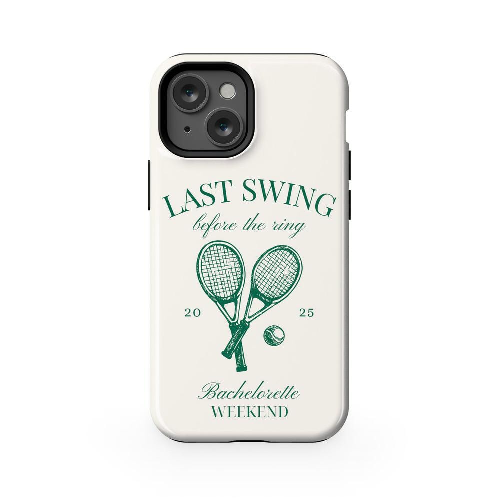 Last Swing | Off-White Bachelorette Case