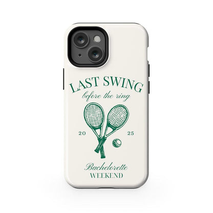 Last Swing | Off-White Bachelorette Case