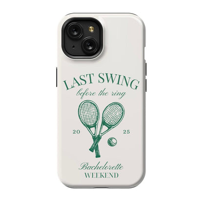 Last Swing | Off-White Bachelorette Case