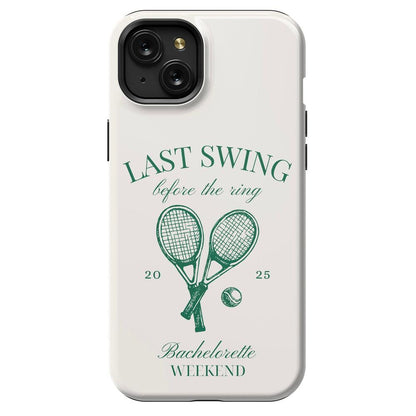 Last Swing | Off-White Bachelorette Case
