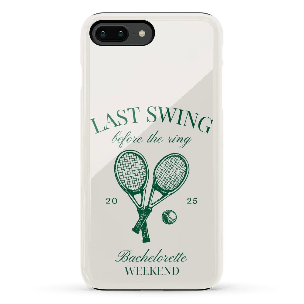 Last Swing | Off-White Bachelorette Case
