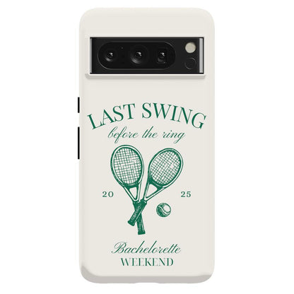 Last Swing | Off-White Bachelorette Case