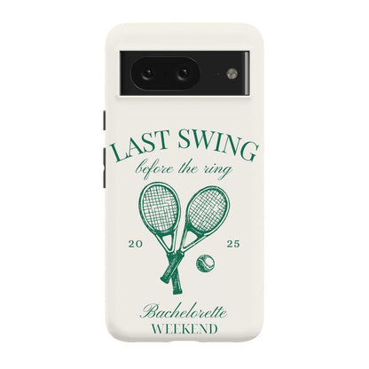 Last Swing | Off-White Bachelorette Case