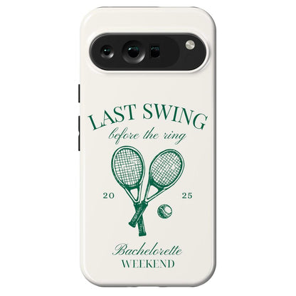 Last Swing | Off-White Bachelorette Case