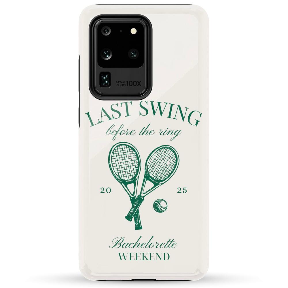 Last Swing | Off-White Bachelorette Case