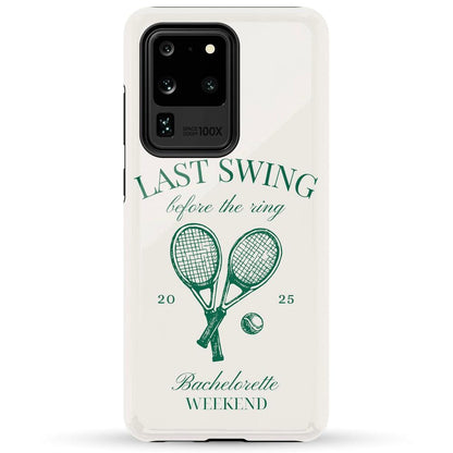 Last Swing | Off-White Bachelorette Case