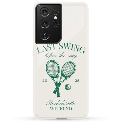 Last Swing | Off-White Bachelorette Case