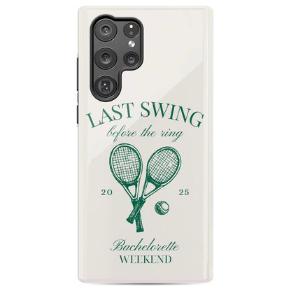 Last Swing | Off-White Bachelorette Case