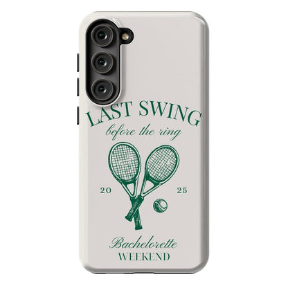 Last Swing | Off-White Bachelorette Case