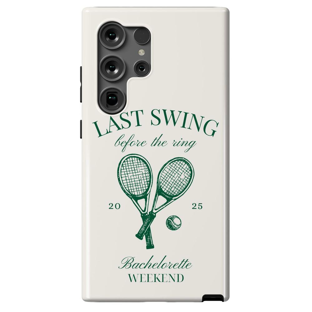 Last Swing | Off-White Bachelorette Case