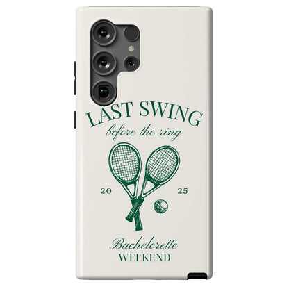Last Swing | Off-White Bachelorette Case