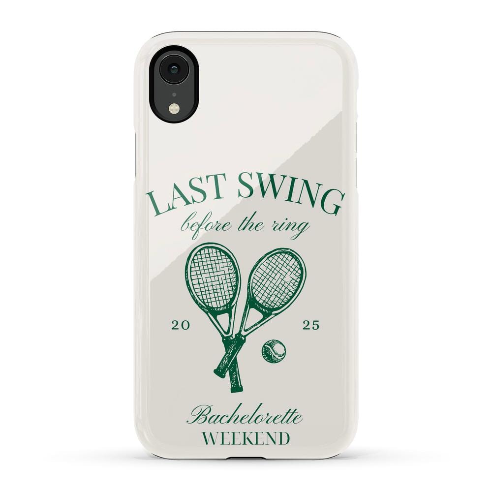 Last Swing | Off-White Bachelorette Case
