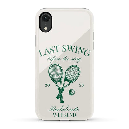 Last Swing | Off-White Bachelorette Case