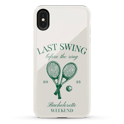 Last Swing | Off-White Bachelorette Case