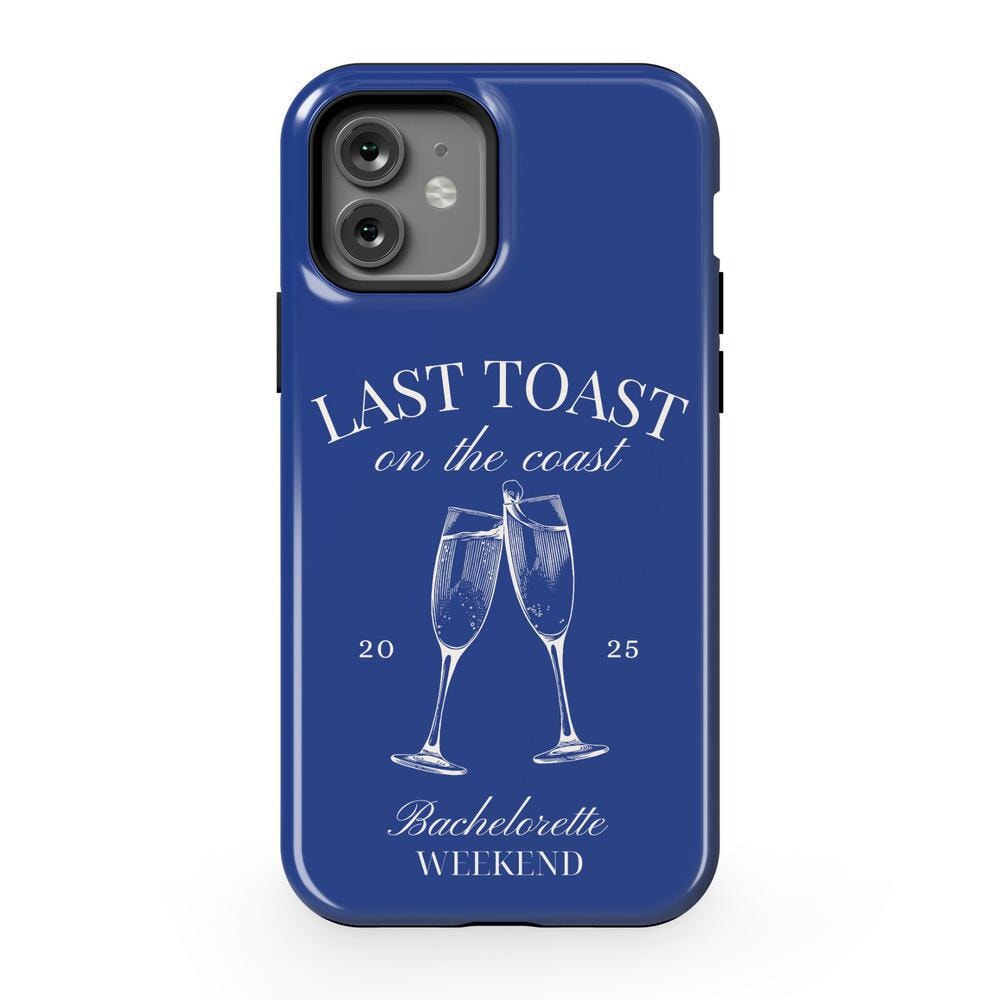 Last Toast | Blue Coastal Bachelorette Case