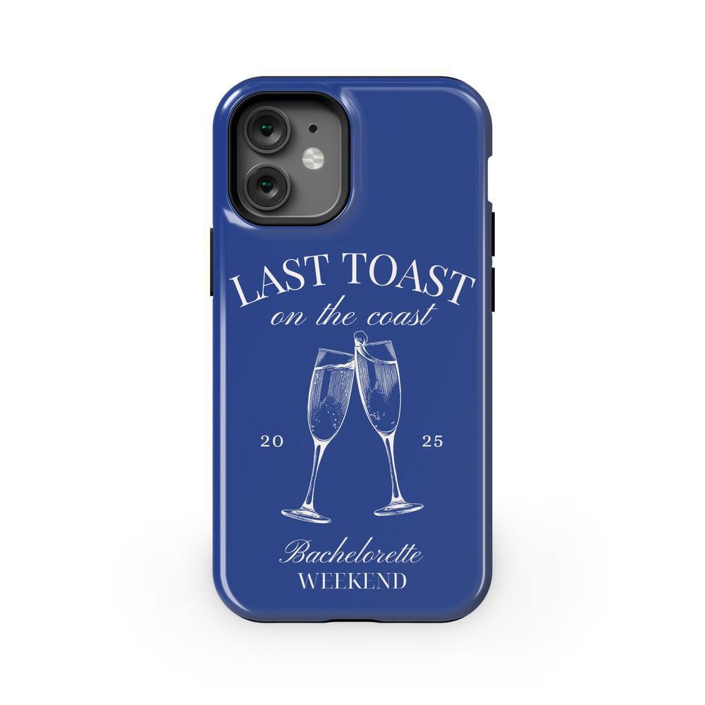Last Toast | Blue Coastal Bachelorette Case