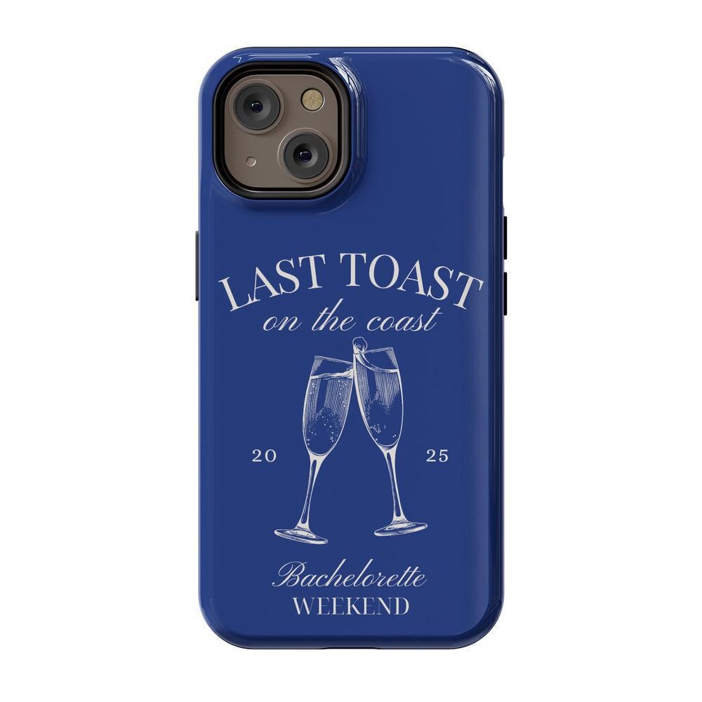 Last Toast | Blue Coastal Bachelorette Case