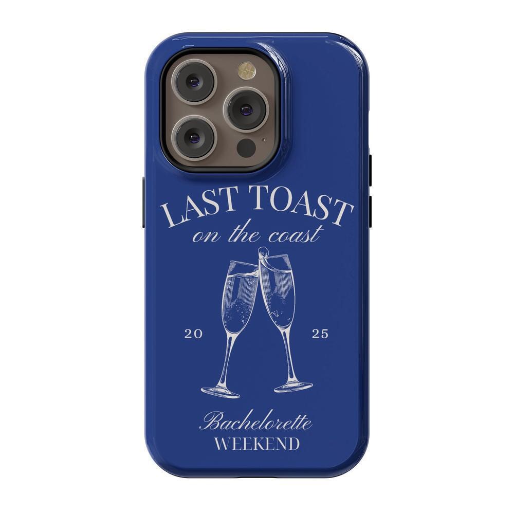 Last Toast | Blue Coastal Bachelorette Case