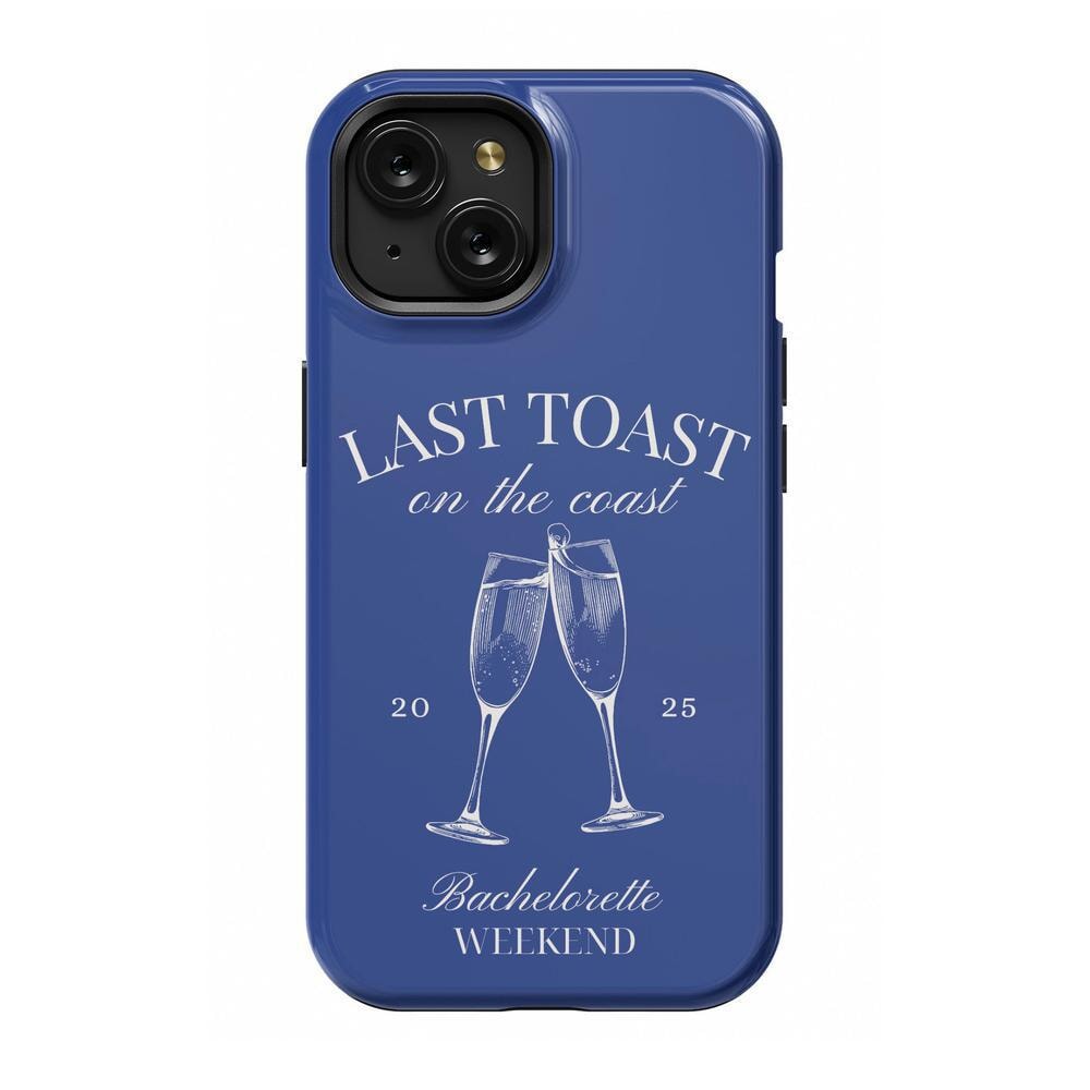 Last Toast | Blue Coastal Bachelorette Case