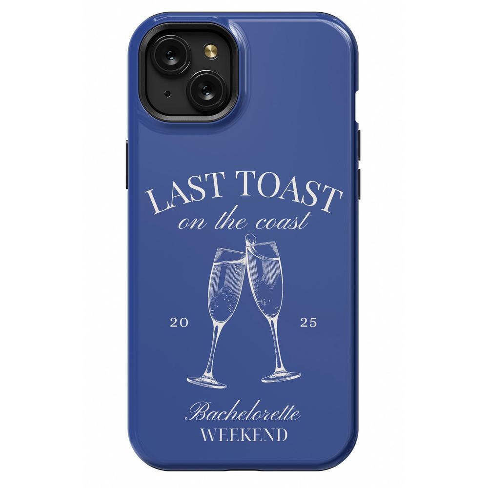 Last Toast | Blue Coastal Bachelorette Case