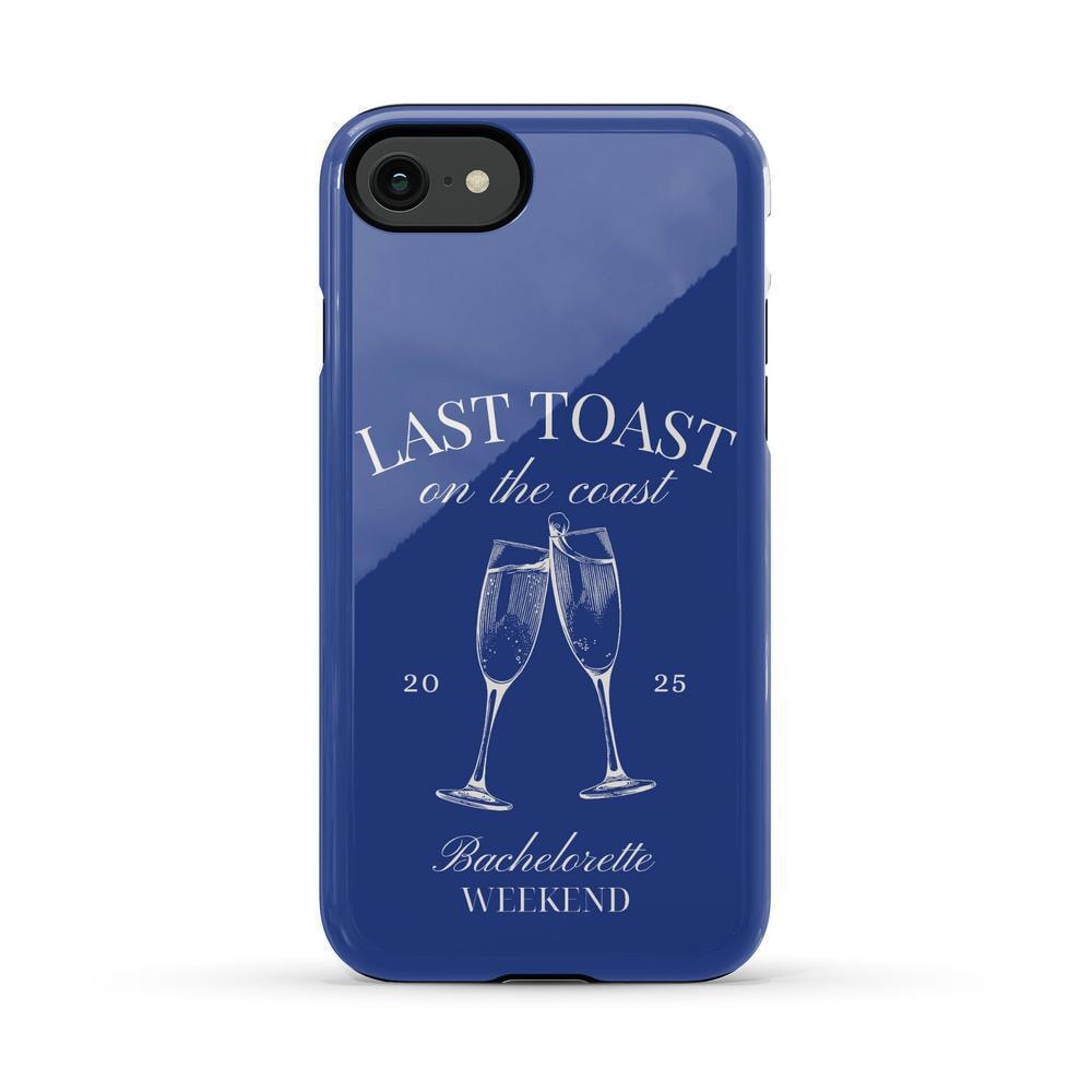 Last Toast | Blue Coastal Bachelorette Case