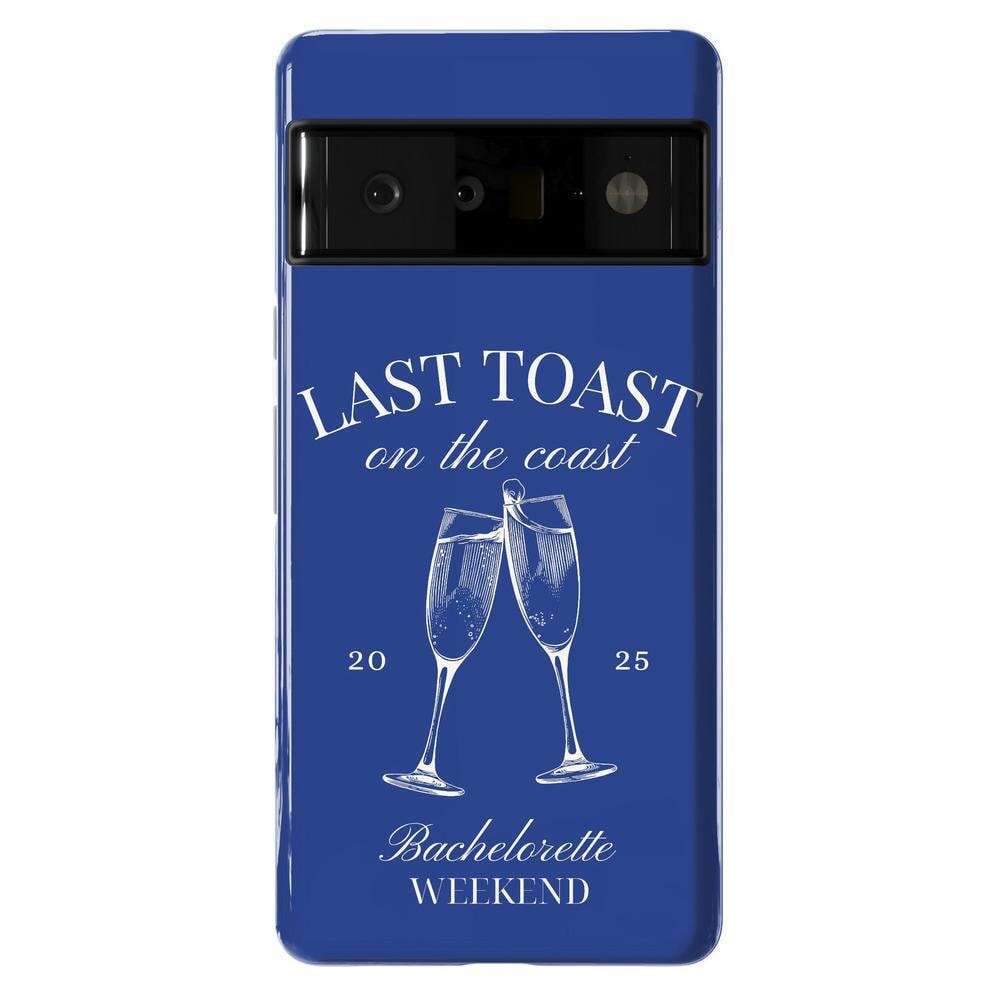 Last Toast | Blue Coastal Bachelorette Case