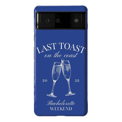 Last Toast | Blue Coastal Bachelorette Case