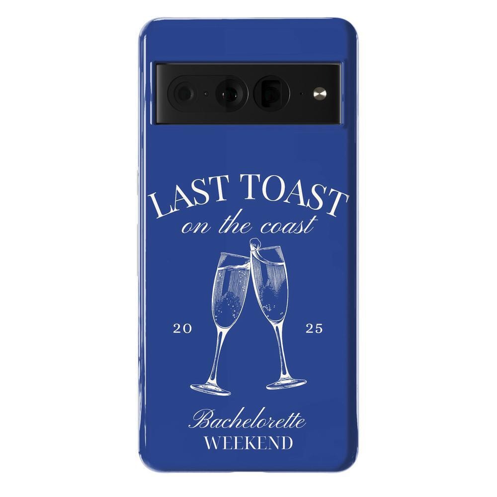Last Toast | Blue Coastal Bachelorette Case
