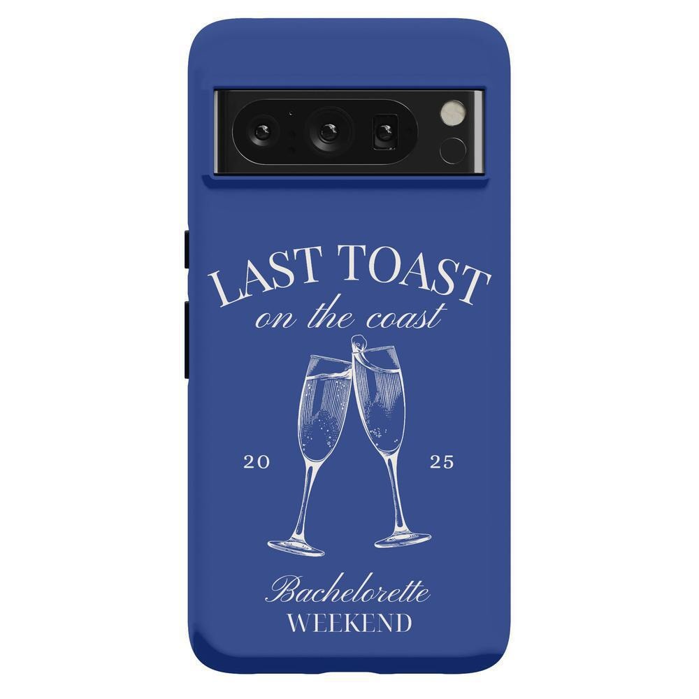 Last Toast | Blue Coastal Bachelorette Case