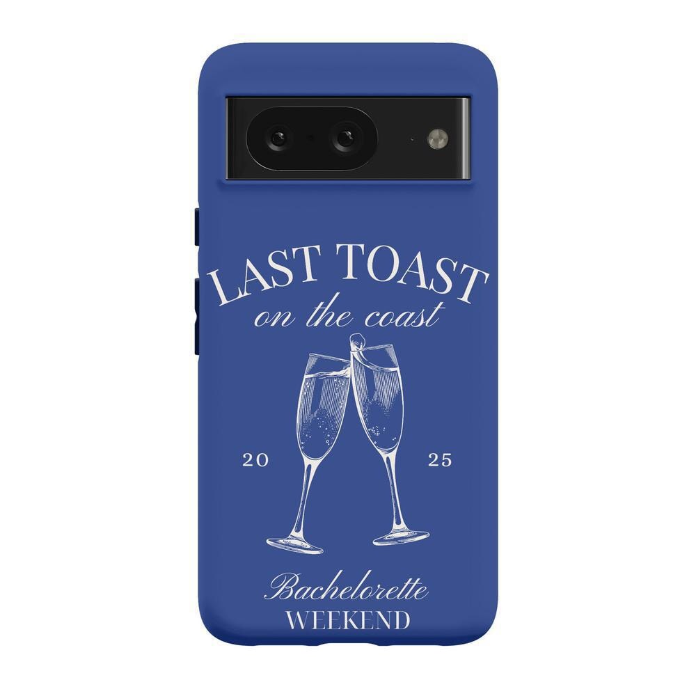 Last Toast | Blue Coastal Bachelorette Case