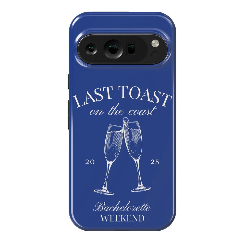 Last Toast | Blue Coastal Bachelorette Case