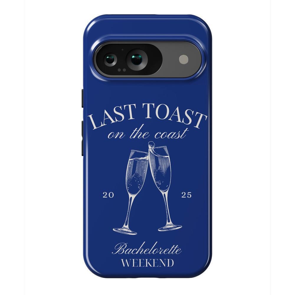 Last Toast | Blue Coastal Bachelorette Case